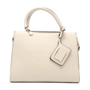 Voran Beige Handbag  Premium Suede Leather Elegant &amp Durable Female